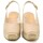 Cipők Női Gyékény talpú cipők Gaimo TARSI Bézs