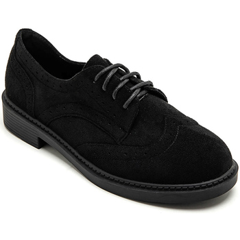 Cipők Női Oxford cipők La Modeuse 70268_P164017 Fekete 