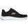 Cipők Női Divat edzőcipők Skechers 150206 FLEX APPEAL 5.0 Fekete 