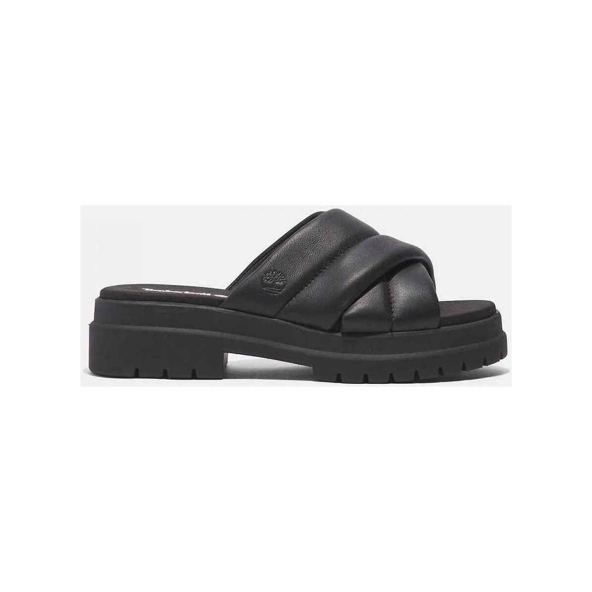 Cipők Női Szandálok / Saruk Timberland London vibe slide sandal Fekete 
