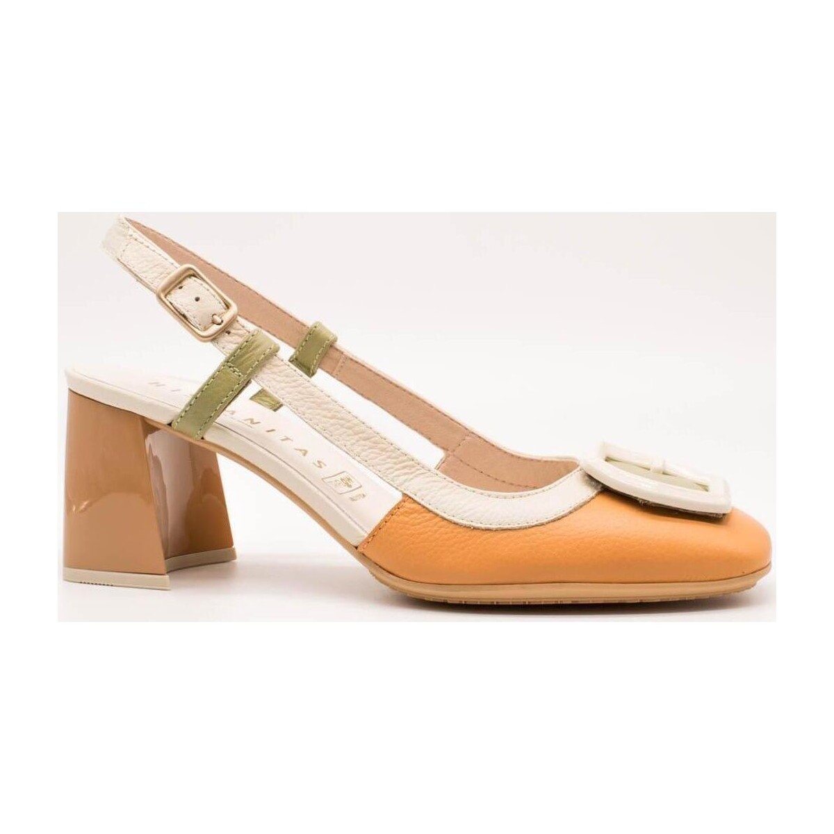 Cipők Női Oxford cipők & Bokacipők Hispanitas  Narancssárga