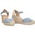 Cipők Női Gyékény talpú cipők Etika 73902 Kék