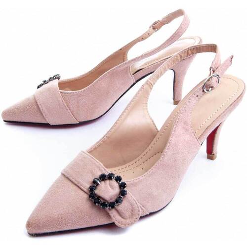 Cipők Női Félcipők Leindia 87309 Rózsaszín