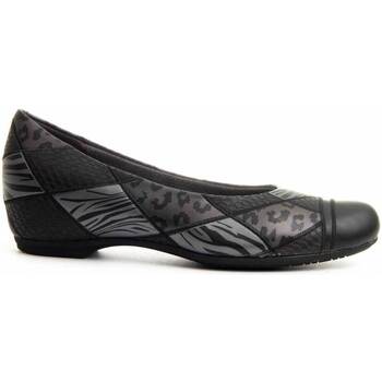 Cipők Női Mokkaszínek Leindia 87329 Fekete 