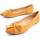Cipők Női Balerina cipők
 Leindia 87352 Bézs