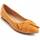 Cipők Női Balerina cipők
 Leindia 87352 Bézs