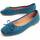 Cipők Női Balerina cipők
 Leindia 87372 Kék