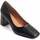 Cipők Női Félcipők Leindia 87741 Fekete 