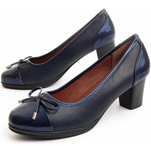 Cipők Női Félcipők Leindia 87747 Kék