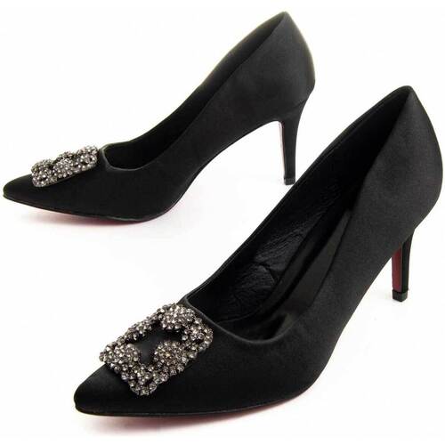 Cipők Női Félcipők Leindia 88162 Fekete 