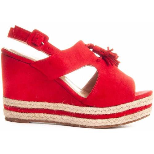 Cipők Női Szandálok / Saruk Leindia 88168 Piros