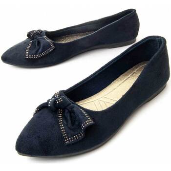 Cipők Női Balerina cipők
 Leindia 88186 Kék
