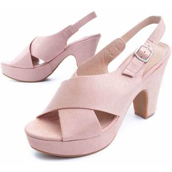 Cipők Női Szandálok / Saruk Leindia 88197 Rózsaszín
