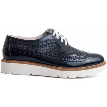 Cipők Női Oxford cipők & Bokacipők Leindia 88210 Fekete 