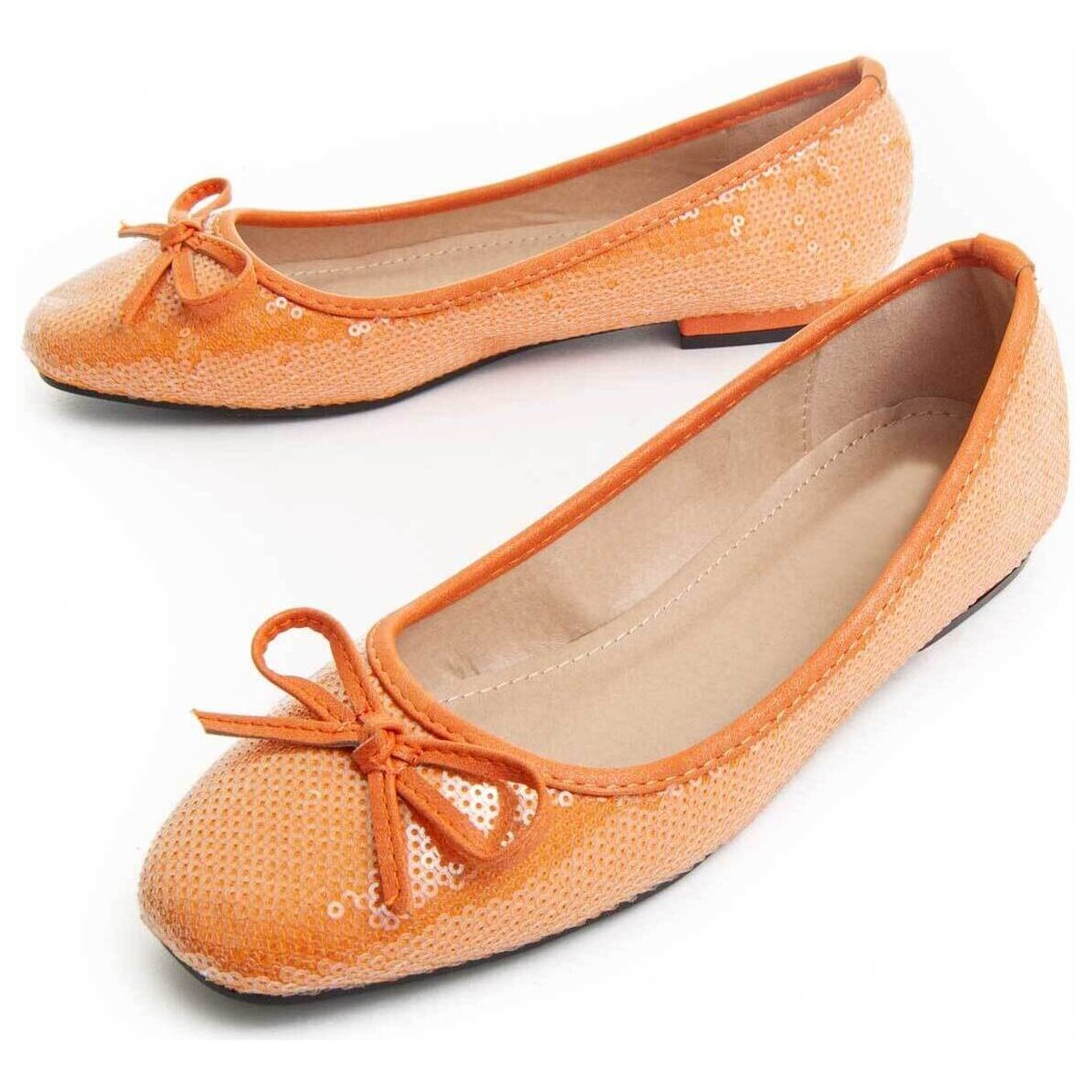 Cipők Női Balerina cipők
 Leindia 88213 Narancssárga