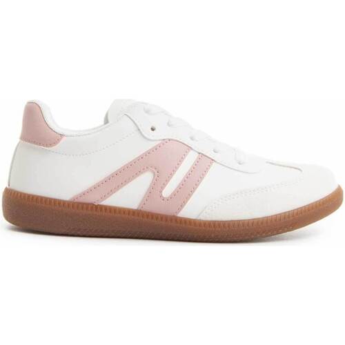 Cipők Női Rövid szárú edzőcipők Leindia 88577 Fehér