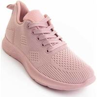 Cipők Női Rövid szárú edzőcipők Leindia 88586 Rózsaszín