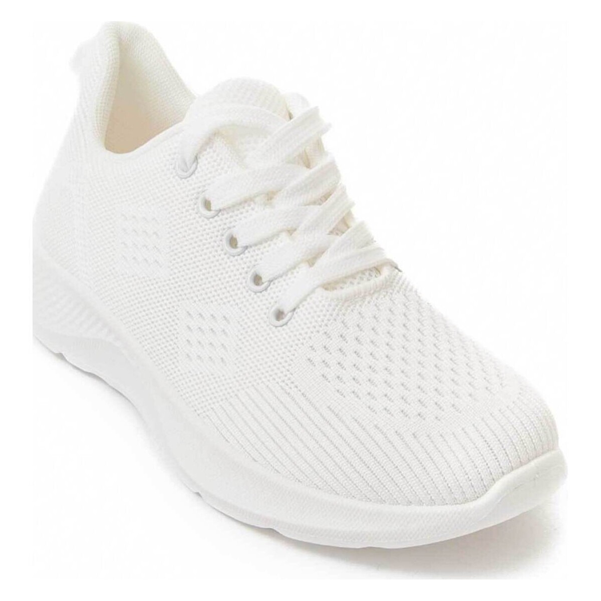Cipők Női Rövid szárú edzőcipők Leindia 88587 Fehér