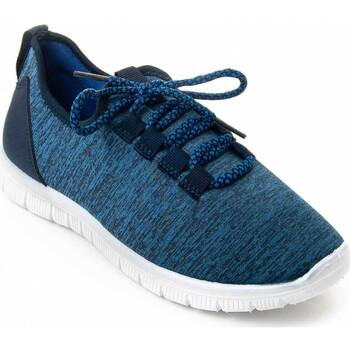 Cipők Női Rövid szárú edzőcipők Leindia 88591 Kék