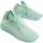 Cipők Női Rövid szárú edzőcipők Leindia 88594 Zöld