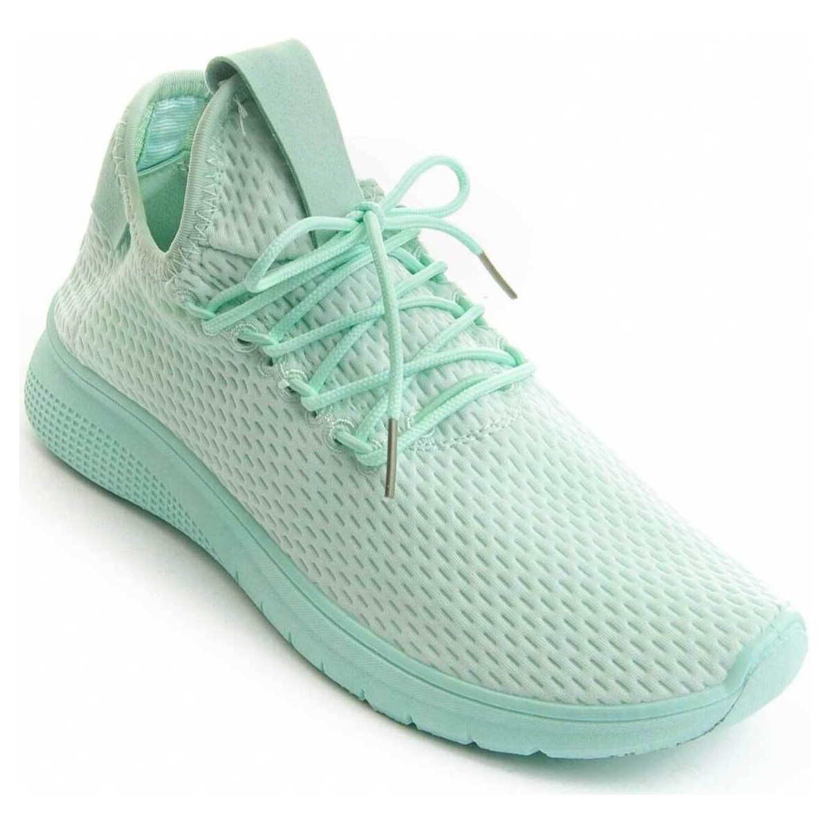 Cipők Női Rövid szárú edzőcipők Leindia 88594 Zöld