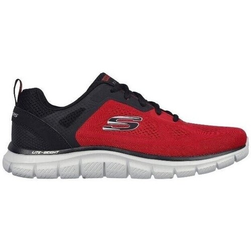 Cipők Férfi Rövid szárú edzőcipők Skechers 232698 TRACK Piros