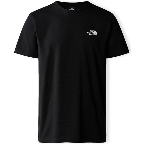 Ruhák Férfi Pólók / Galléros Pólók The North Face Simple Dome T-Shirt - Black Fekete 