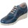 Cipők Női Rövid szárú edzőcipők 48 Horas MOKASZIN  411105 Kék