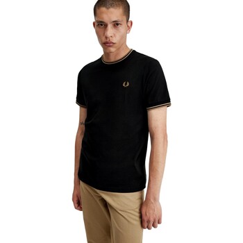 Fred Perry CAMISETA HOMBRE   M1588 Fekete 