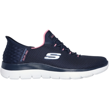 Cipők Női Rövid szárú edzőcipők Skechers 230310 Kék
