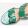 Cipők Női Lábujjközös papucsok La Modeuse 70303_P164168 Zöld