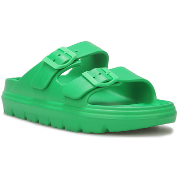 Cipők Női Lábujjközös papucsok La Modeuse 70327_P164311 Zöld