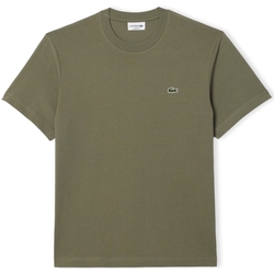 Ruhák Férfi Pólók / Galléros Pólók Lacoste Classic Fit T-Shirt - Vert Kaki Zöld