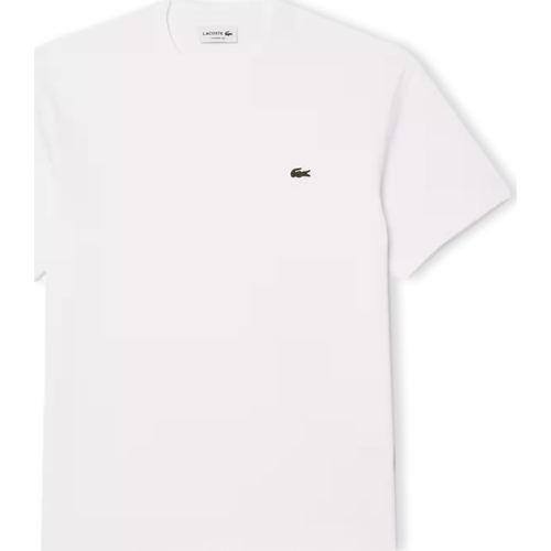 Ruhák Férfi Pólók / Galléros Pólók Lacoste Classic Fit T-Shirt - Blanc Fehér