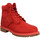 Cipők Női Bokacsizmák Timberland 6in Premium Wp Velours Femme Medium Red Piros