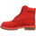 Cipők Női Bokacsizmák Timberland 6in Premium Wp Velours Femme Medium Red Piros
