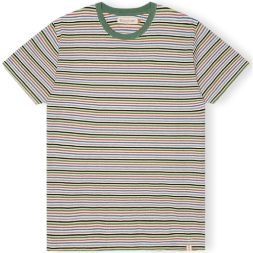 Ruhák Férfi Pólók / Galléros Pólók Revolution T-Shirt Regular 1362 - Multi Sokszínű