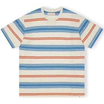 Ruhák Férfi Pólók / Galléros Pólók Revolution T-Shirt Loose 1363 - Blue Sokszínű