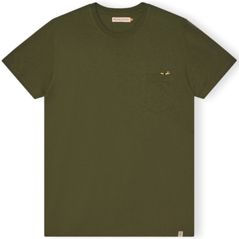 Ruhák Férfi Pólók / Galléros Pólók Revolution T-Shirt Regular 1365 SLE - Army Zöld