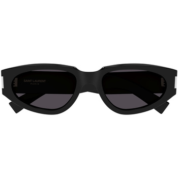 Órák & Ékszerek Női Napszemüvegek Yves Saint Laurent Occhiali da Sole Saint Laurent SL 618 001 Fekete 