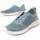 Cipők Női Rövid szárú edzőcipők Leindia 87208 Kék