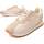 Cipők Női Rövid szárú edzőcipők Leindia 87217 Fehér