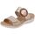 Cipők Női Papucsok Remonte R6858 Bézs