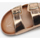 Cipők Női Lábujjközös papucsok La Modeuse 70415_P164652 Arany