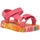 Cipők Gyerek Szandálok / Saruk Melissa MINI  Playtime Baby Sandals - Yellow/Pink Rózsaszín