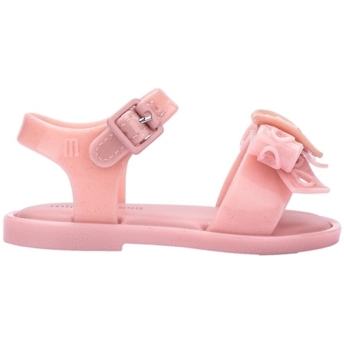 Cipők Gyerek Szandálok / Saruk Melissa MINI  Mar Baby Sandal Hot - Glitter Pink Rózsaszín