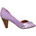 Cipők Női Szandálok / Saruk Les Venues 3669 Velours Femme Violet Lila