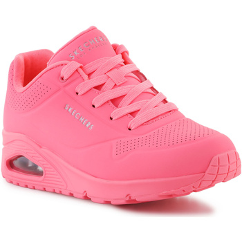 Cipők Női Rövid szárú edzőcipők Skechers 73690-CRL UNO STAND ON AIR Rózsaszín