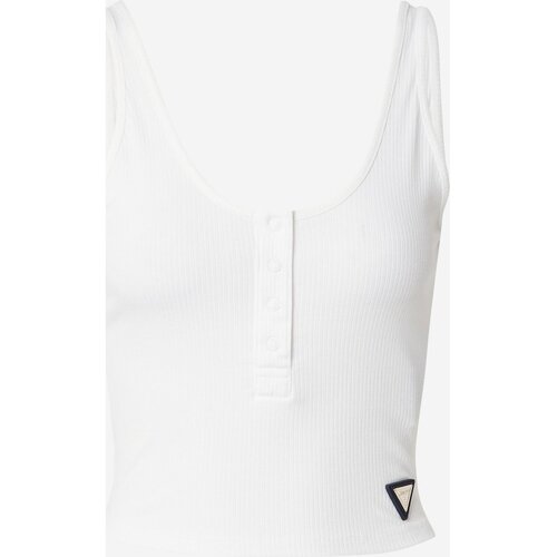 Ruhák Női Trikók / Ujjatlan pólók Guess V4GP02 KBCO2 Fehér