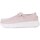 Cipők Női Mokkaszínek HEY DUDE 40076 Rózsaszín